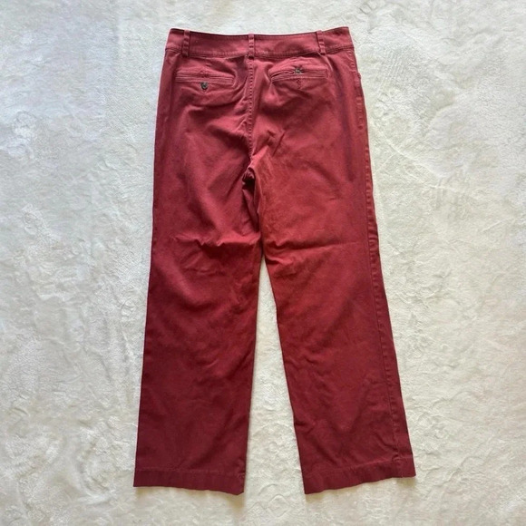 Soft Surroundings Red Straight Leg Pants - Picture 2 of 6